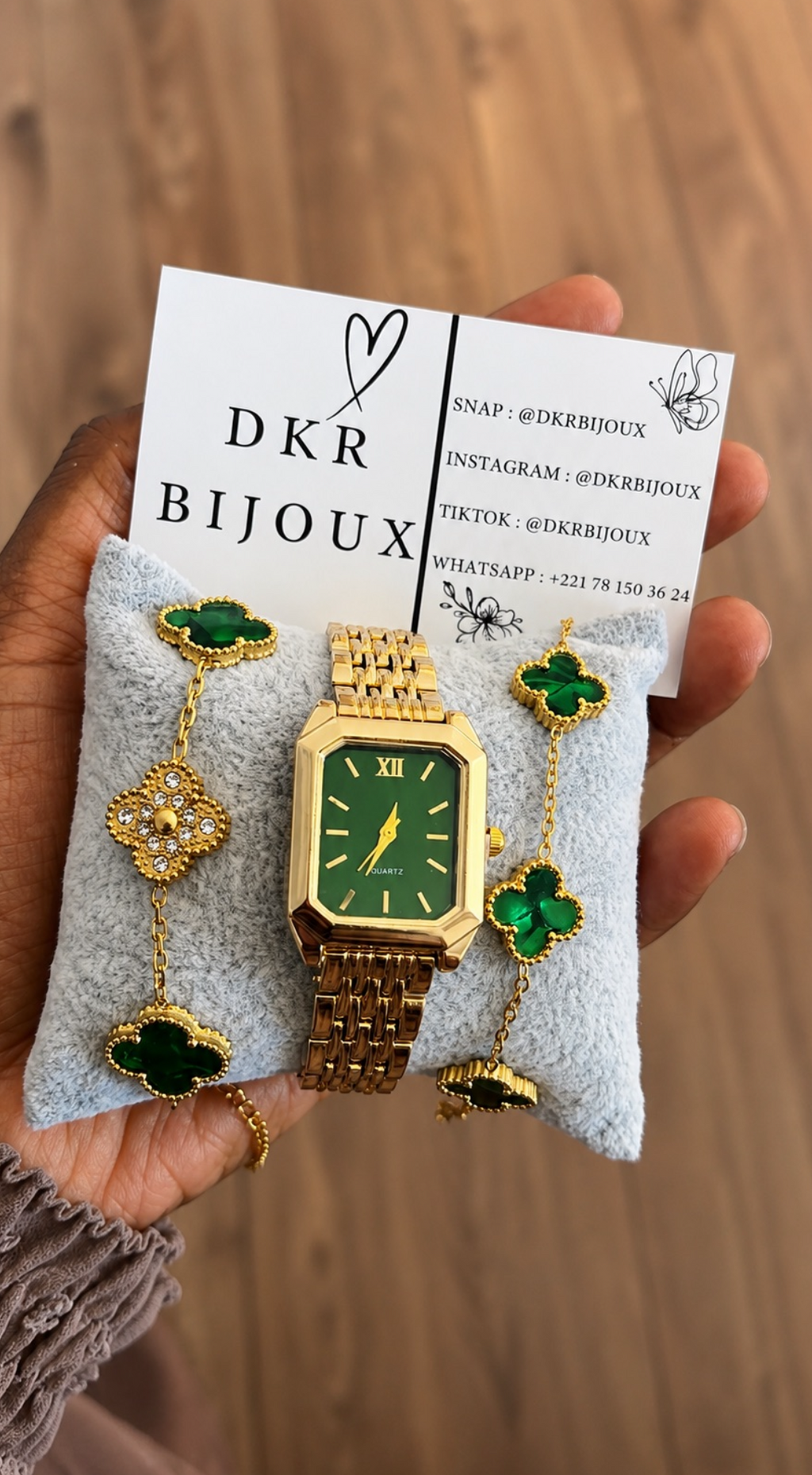 Montre verte