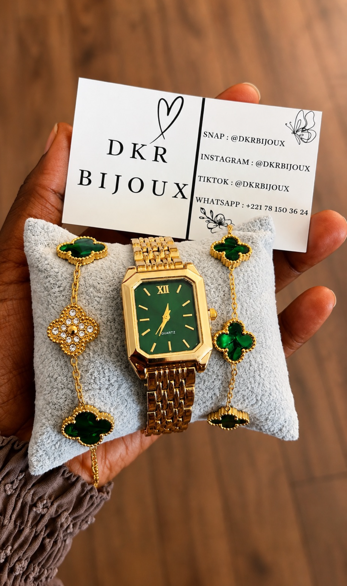 Montre verte