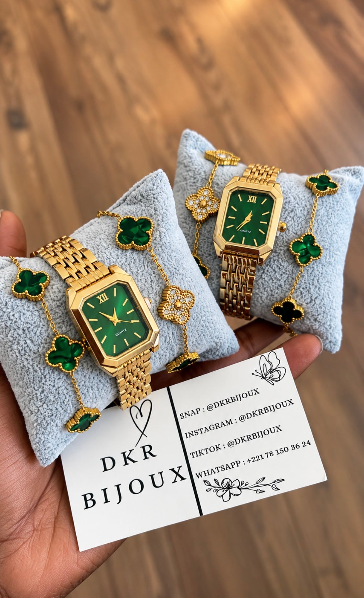 Montre verte