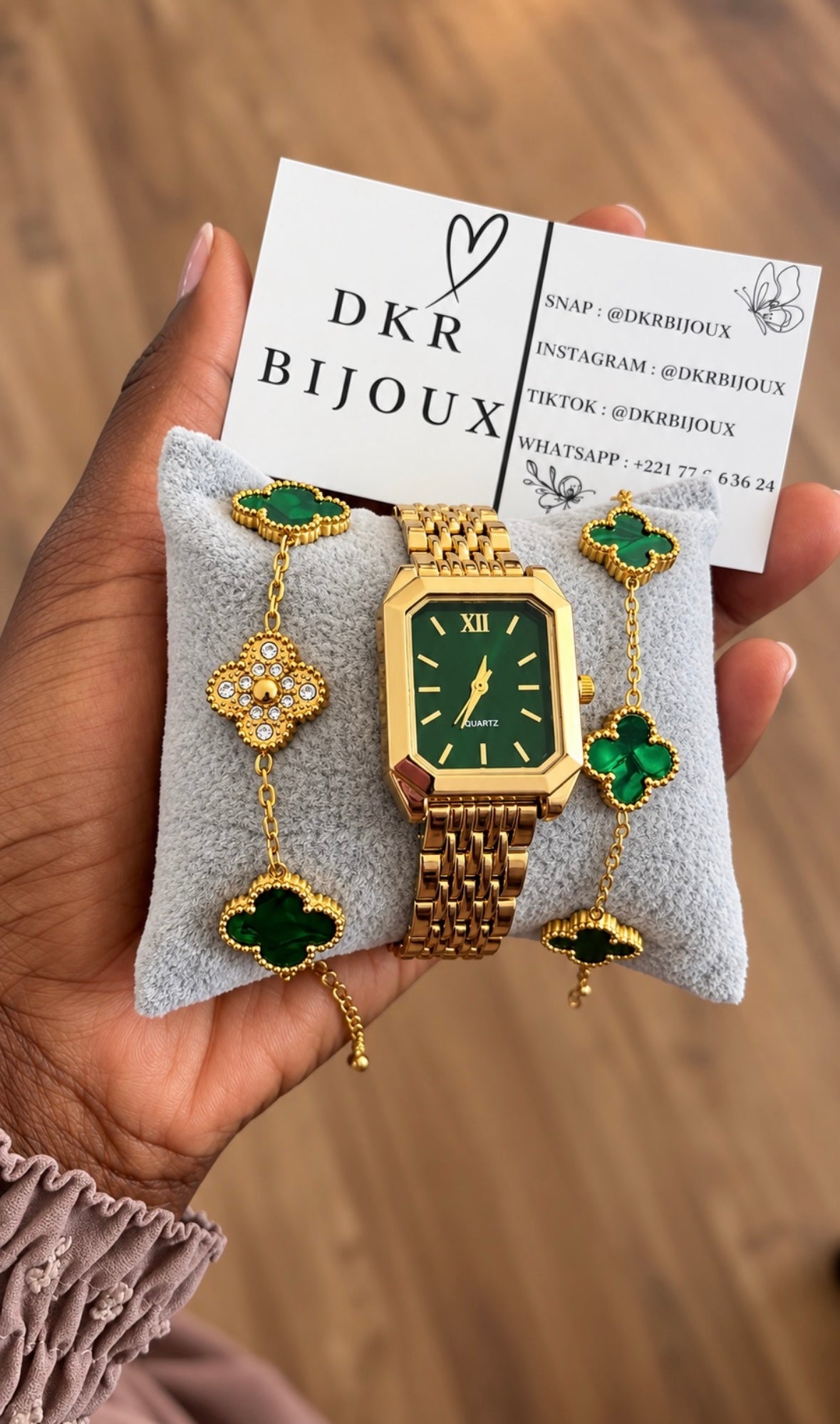 Montre verte