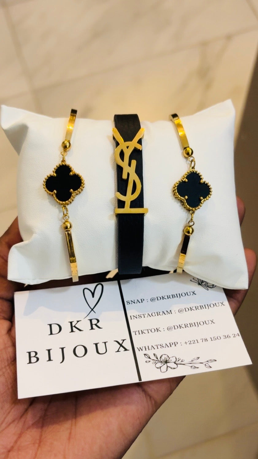 Bracelet YSL Noir