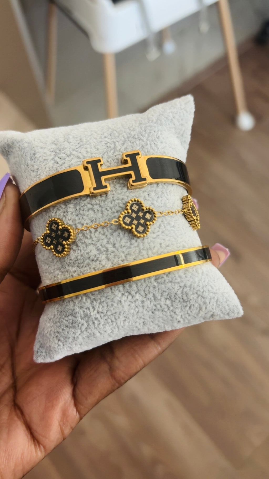 Black Hermes set