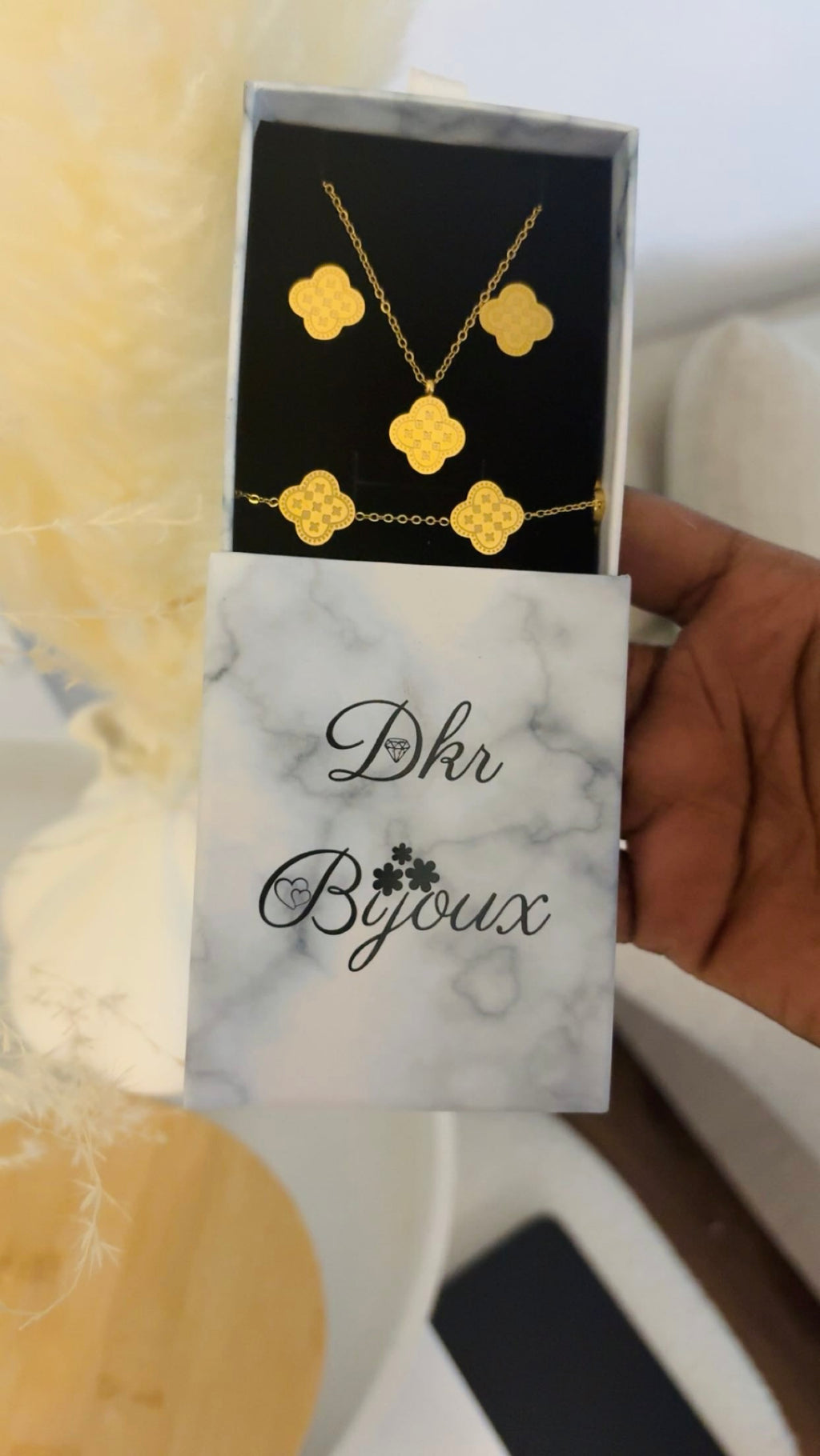 Ensemble van cleef doré