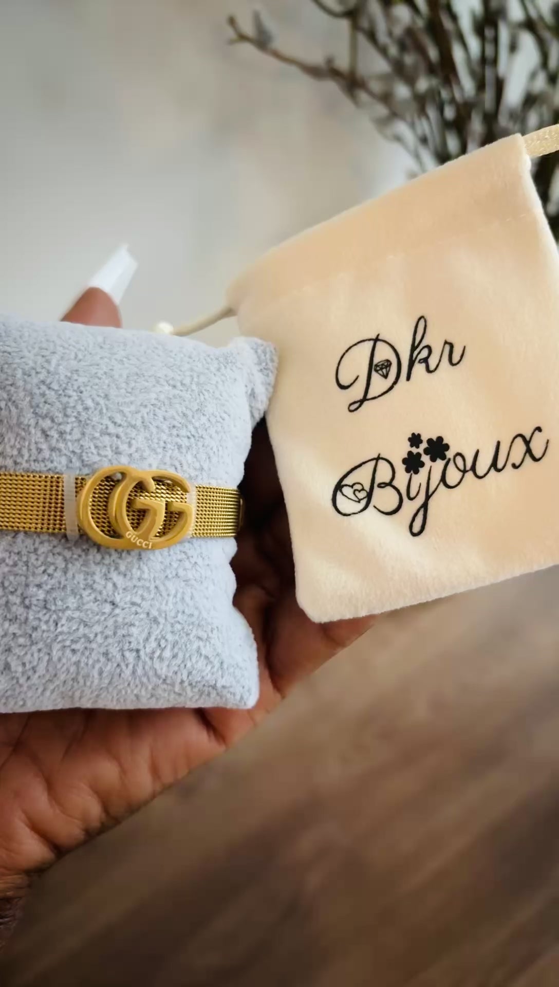 Bracelet Gucci doré