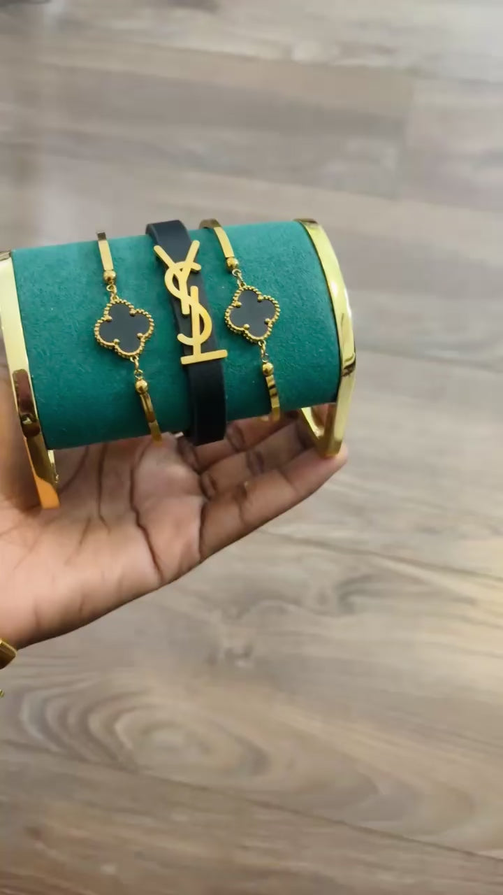 Bracelet YSL Noir