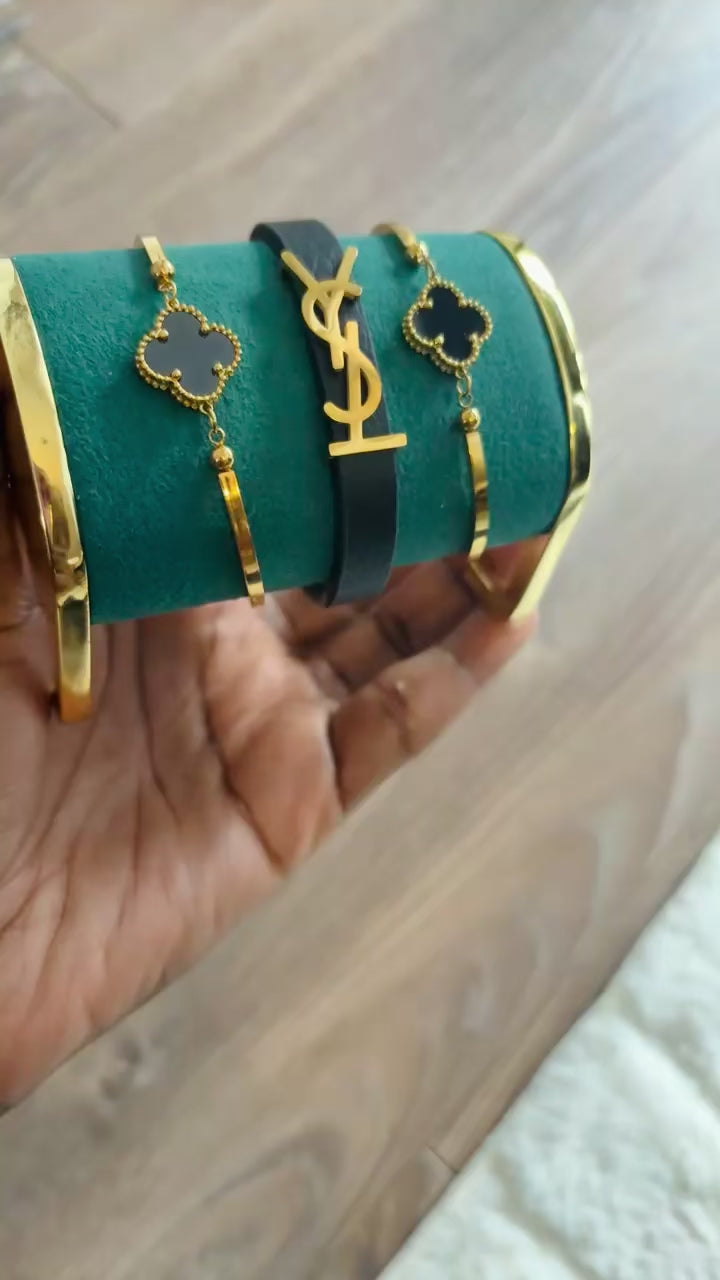 Bracelet YSL Noir