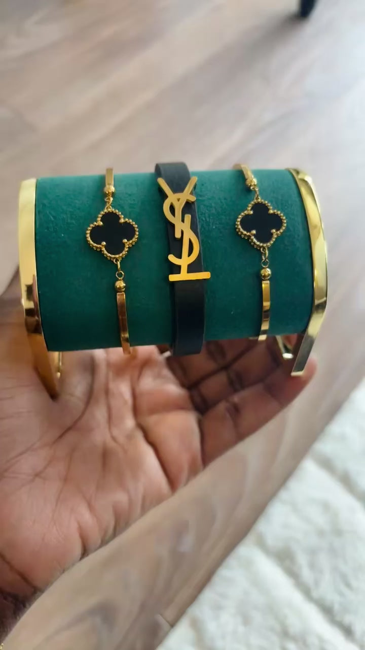 Bracelet YSL Noir