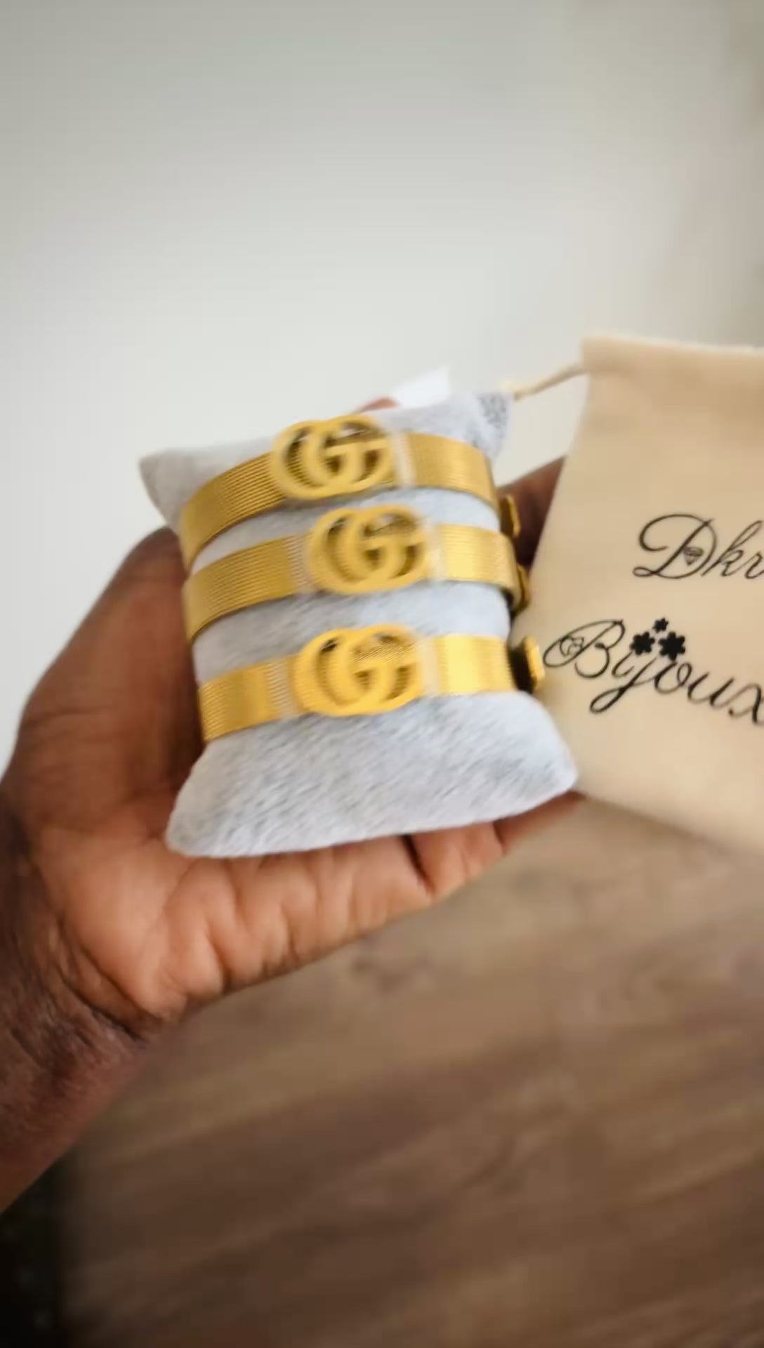 Bracelet Gucci doré